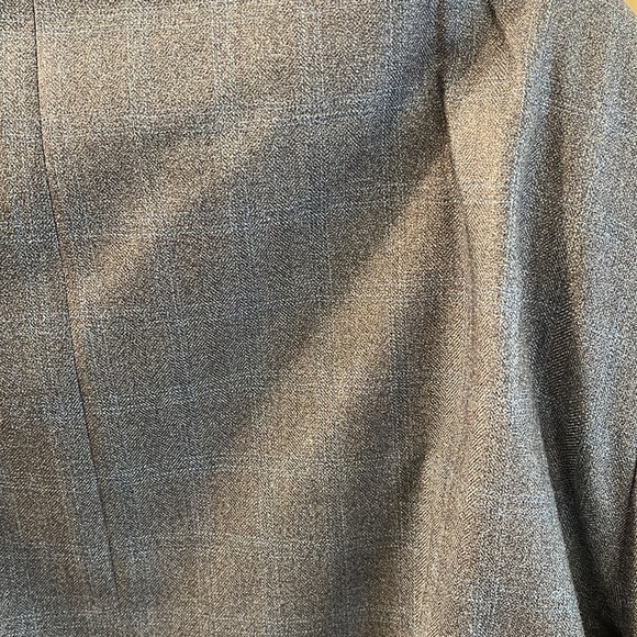 Chaps men’s wool/silk sports blazer in blue/gray size 54R - Picture 7 of 10